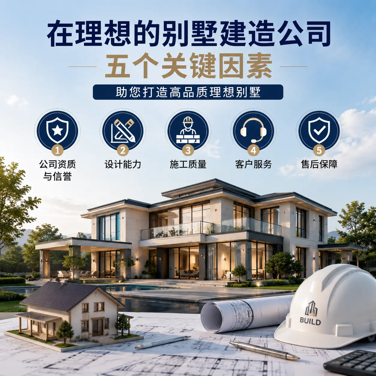 在 长顺 找到理想别墅建造公司的五个关键因素