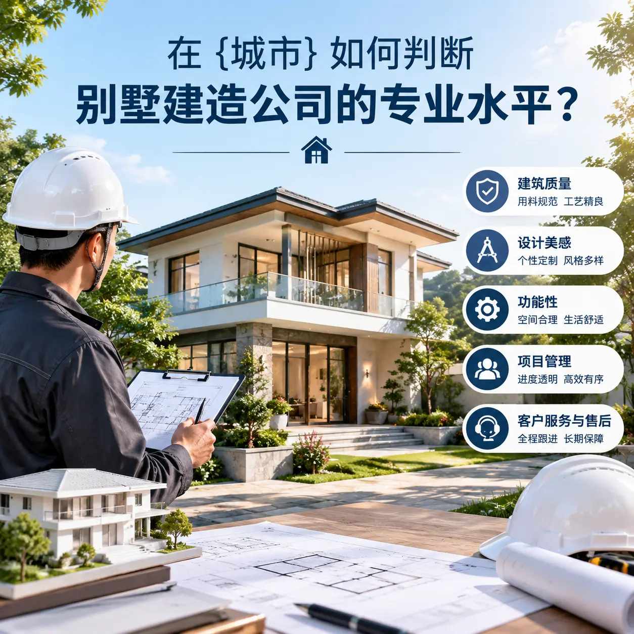 在 长顺 如何判断别墅建造公司的专业水平？