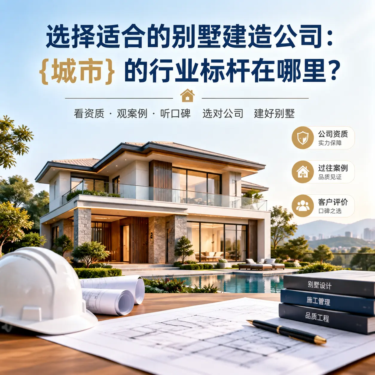 选择适合的别墅建造公司： 长顺 的行业标杆在哪里？