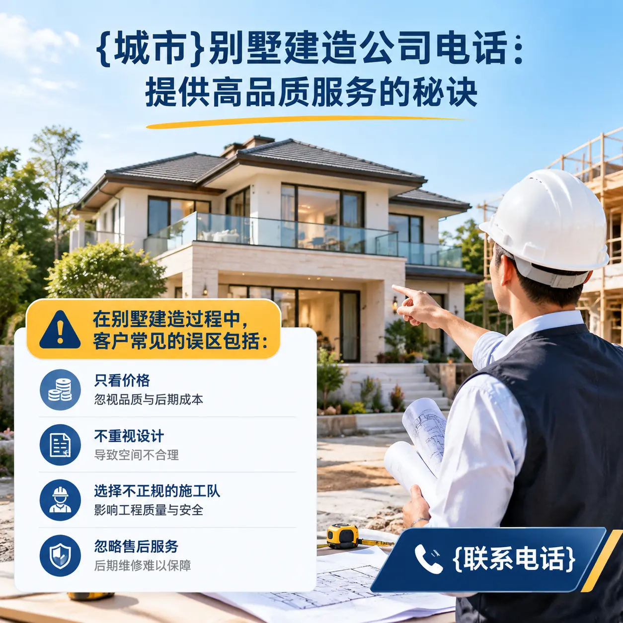 长顺别墅建造公司电话：提供高品质服务的秘诀