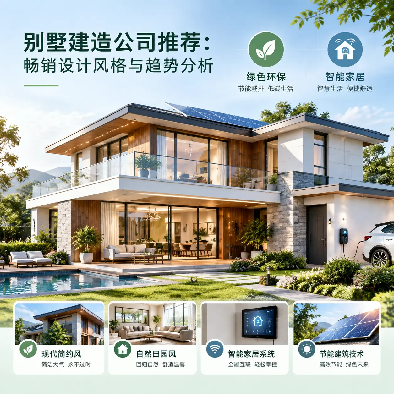 别墅建造公司推荐: 长顺 畅销设计风格与趋势分析