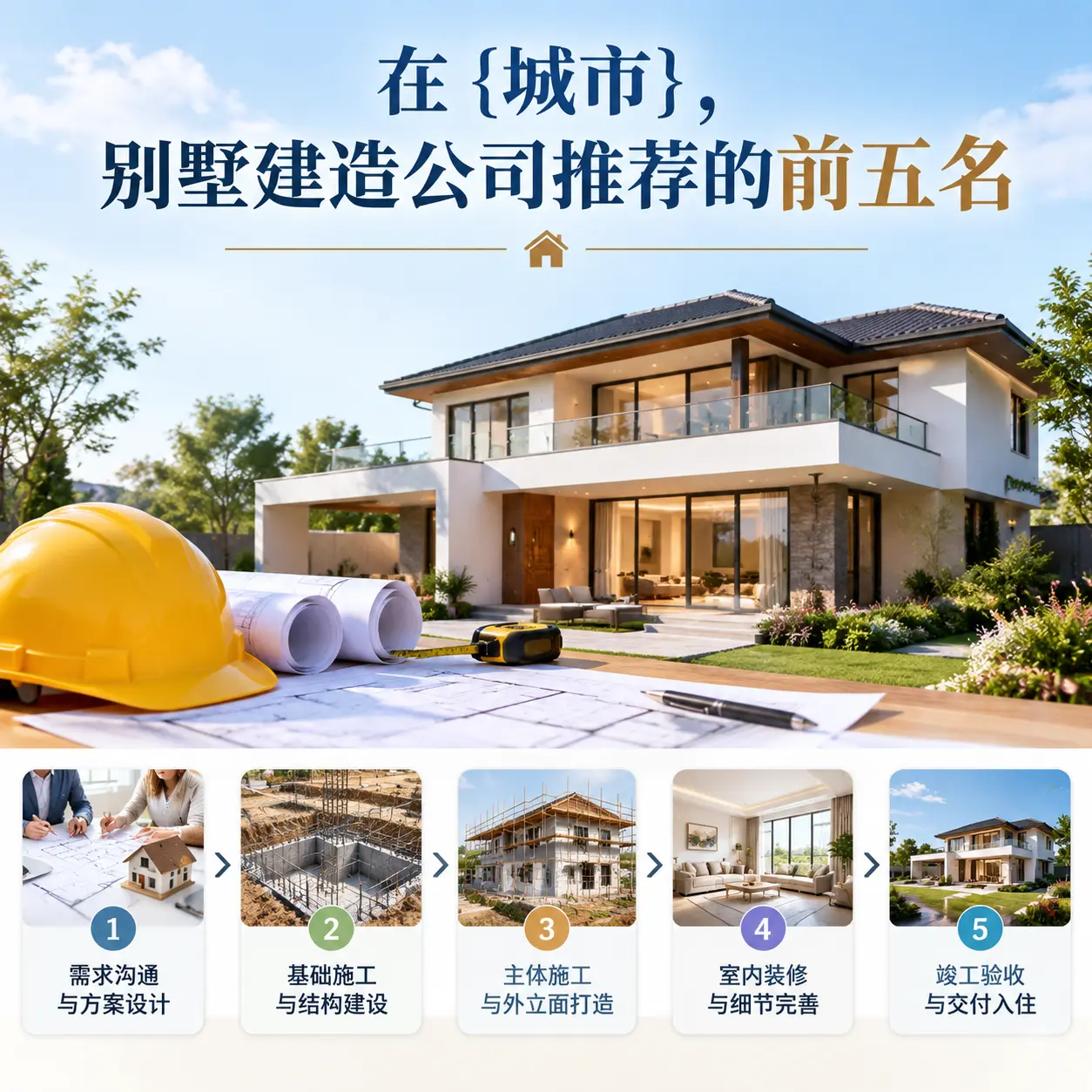 在 长顺，别墅建造公司推荐的前五名