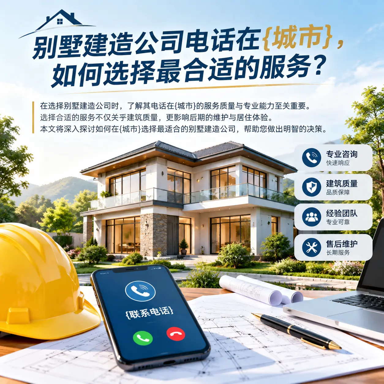 别墅建造公司电话在长顺，如何选择最合适的服务？