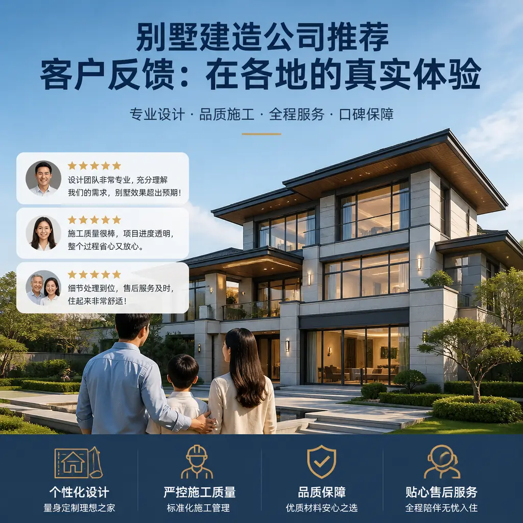 别墅建造公司推荐的客户反馈:在 长顺 的真实体验