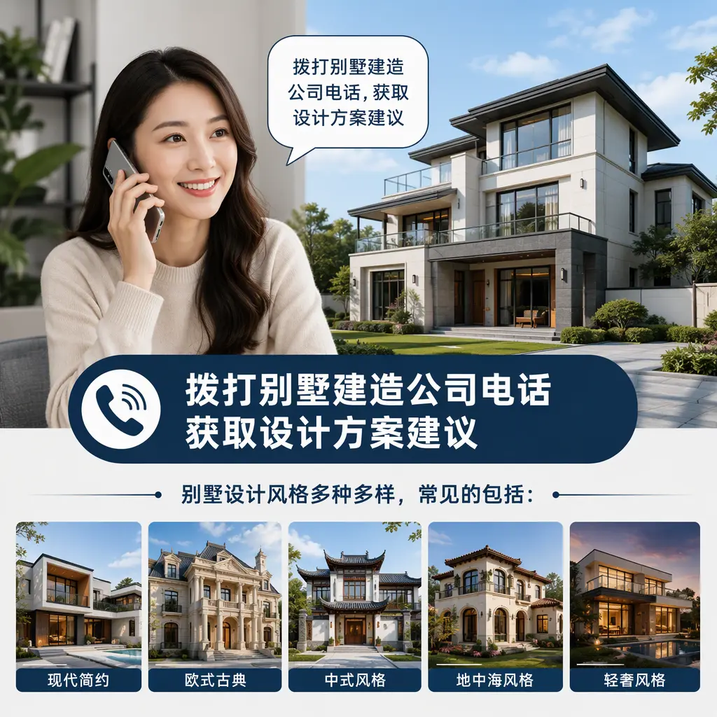 拨打长顺别墅建造公司电话，获取设计方案建议