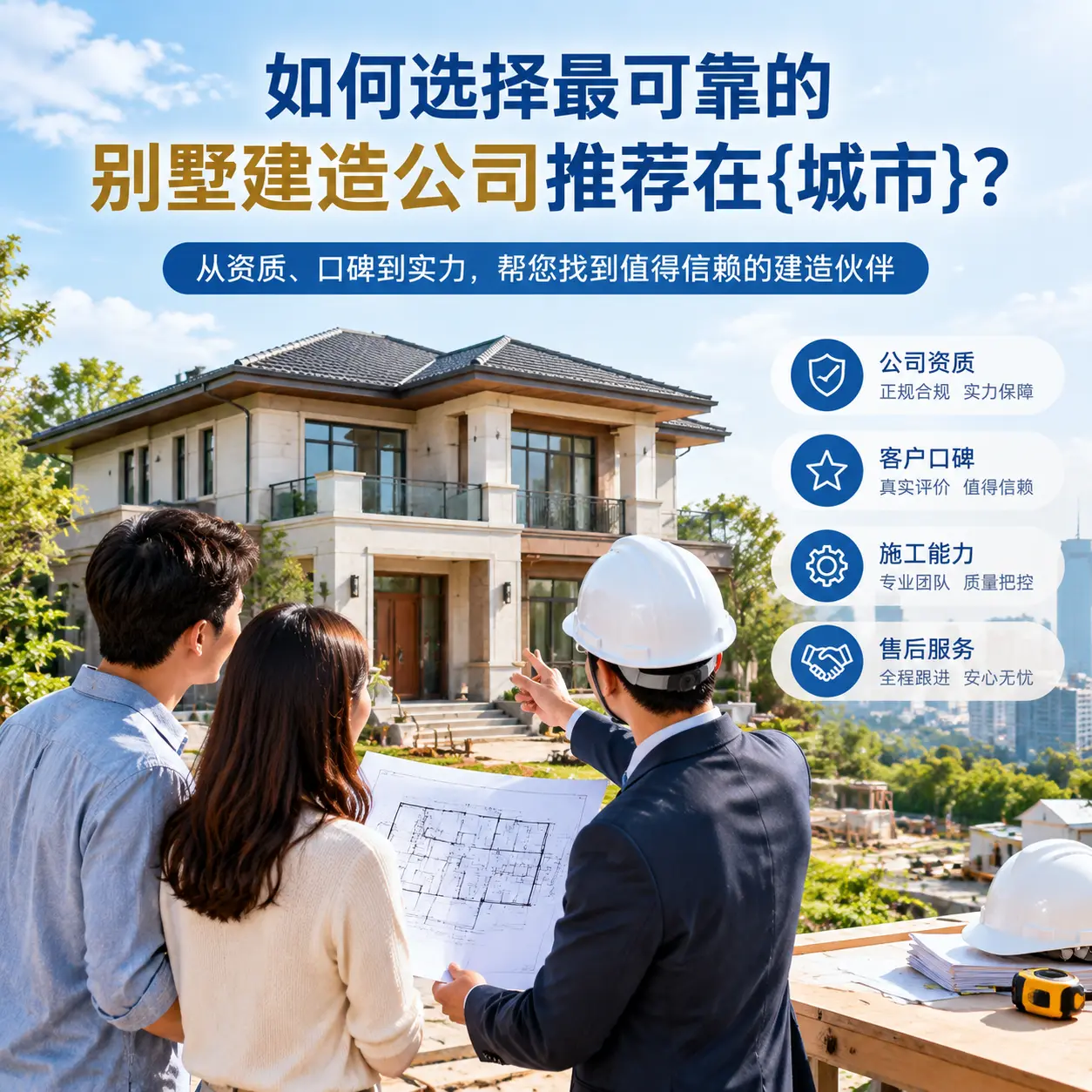 如何选择最可靠的别墅建造公司推荐在长顺？