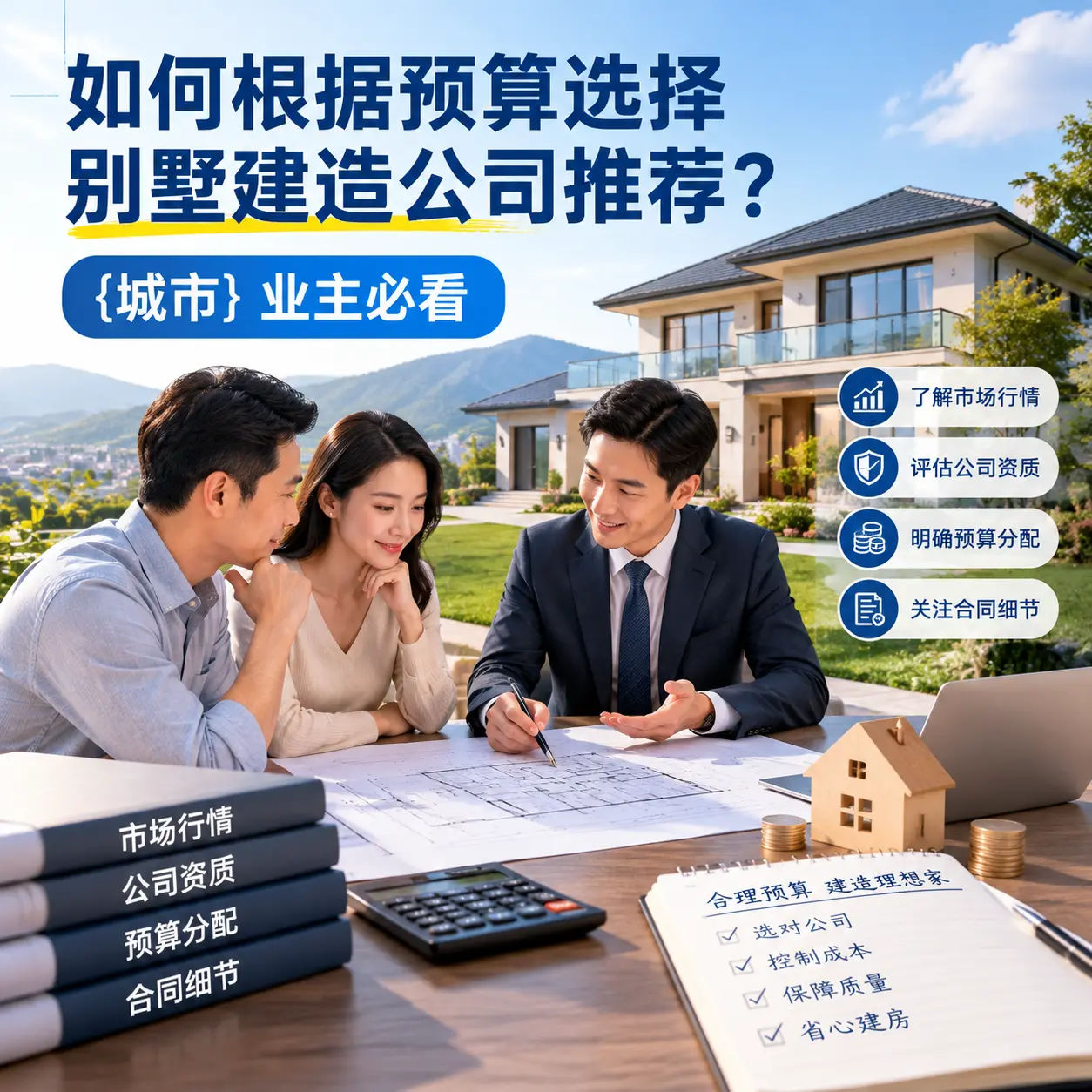 如何根据预算选择别墅建造公司推荐? 长顺 业主必看