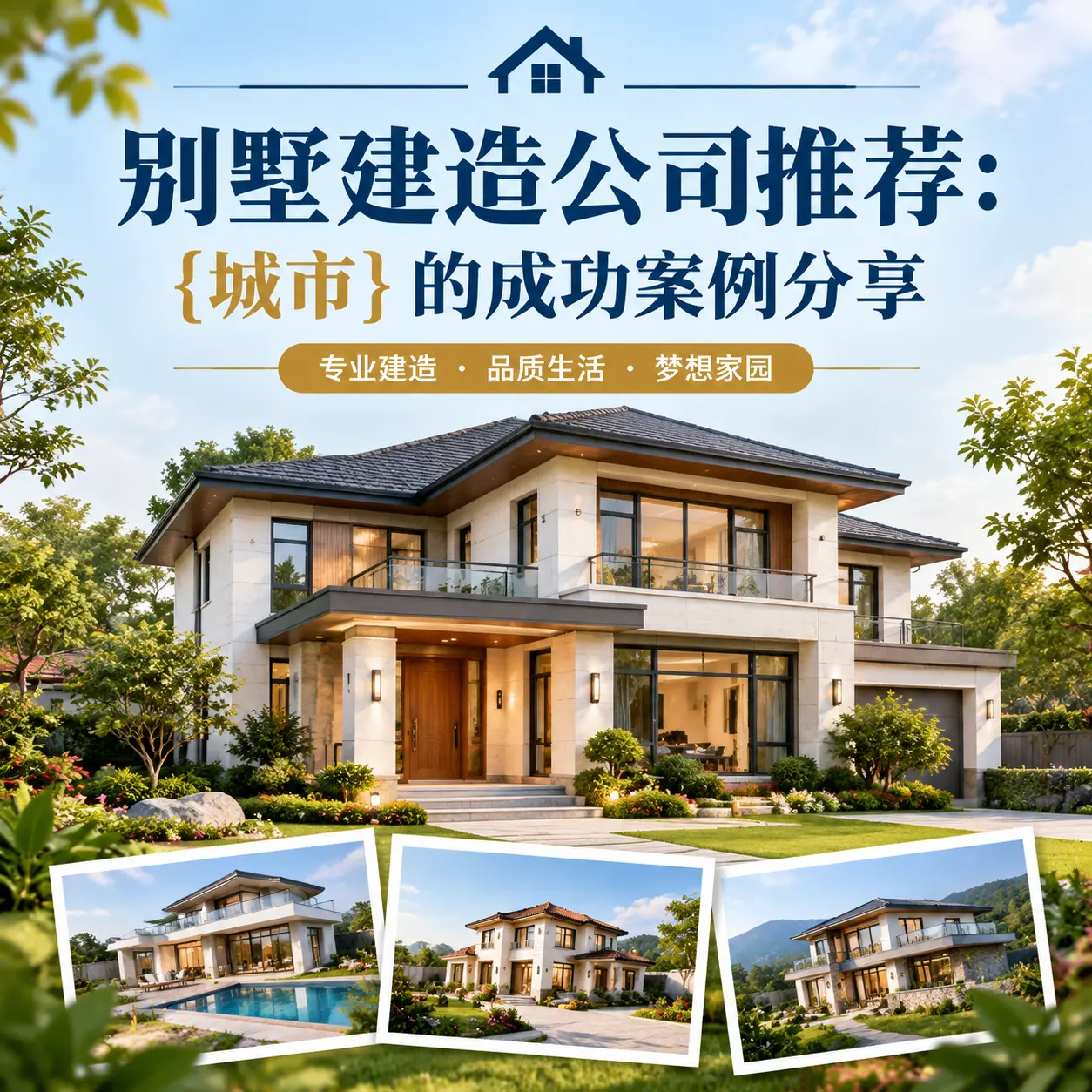 别墅建造公司推荐： 长顺 的成功案例分享