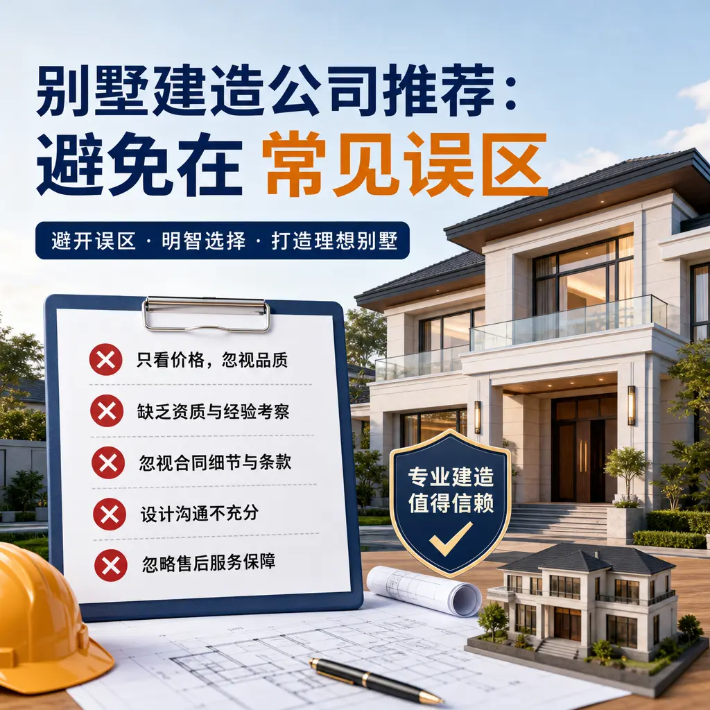 别墅建造公司推荐:避免在 长顺 的常见误区