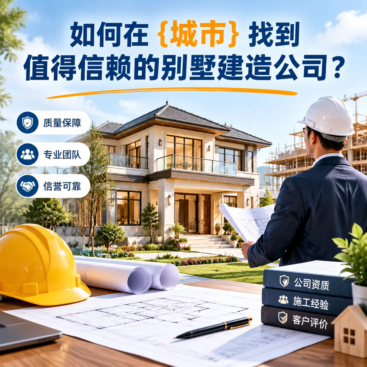 如何在 长顺 找到值得信赖的别墅建造公司?